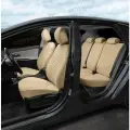 Комплект чехлов Автопилот Алькантара ромб Chevrolet Cruze Sd/Hb/Wag c 09-15г. Бежевый + Бежевый