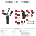 ZHIYUN Weebill 3S 3-осевой ручной стабилизатор Combo