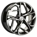Колесный диск Khomen Wheels KHW1716 7x17 5x114,3 ET50 67,1 Gray-FP литой для автомобиля