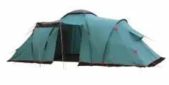 Палатка туристическая Tramp Brest 6 (V2), TRT-83 (зеленая)