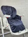 Чехол на стульчик для кормления Универсальный Темно-синий однотонный