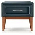 Тумба прикроватная Сакраменто, сумеречный, орех