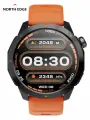 Часы спортивные NORTH EDGE X-TERK2, 1,43 AMOLED, GPS, водонепроницаемые, оранжевые