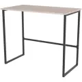 Стол письменный Brabix SMART CD-020, 900х500х770 мм, металл/ЛДСП ясень шимо светлый, каркас черный