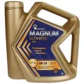 Синтетическое моторное масло Роснефть Magnum Ultratec A5 5W-30, 4 л, 3.7 кг