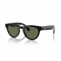 Умные очки Ray-Ban Headliner, поляризованные линзы Polar G-15 Green, оправа Shiny Black