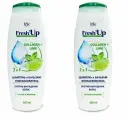 Iris FRESH' UP Шампунь и Бальзам-Ополаскиватель 2 в1 против выпадения волос, 400мл,2 шт