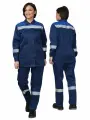Костюм рабочий женский Пантеон лето синий/василёк 88-92 / 158-164 80% п/э, 20% х/б (во отделка). спецодежда
