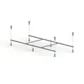 Каркас для ванны Am.pm Gem W93A-150-070W-R, 150x70 см