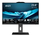 MSI 9S6-AE0621-1021 Моноблок Pro AP242P 14M AiO 23,8 FHD(1920x1080)IPS AG Non-touch, Core i5-14400 (2.5GHz), 16Gb DDR5 (2x8Gb), 256GB SSD, 2TB HDD, Intel UHD, WiFi, BT, camera, WirelessKB&mouse Eng/Rus, noOS,1y w-ty, Black