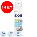 Комплект 14 штук, Дезодорант женский EXXE Fresh SPA Невидимый спрей, 150 мл