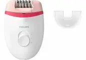 Эпилятор Philips Satinelle BRE235, розовый/белый, для тела, 2 скорости, насадка для деликатных зон