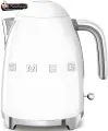 Чайник Smeg KLF03 WHMEU, металлический, 2400Вт, 1,7л, белый матовый