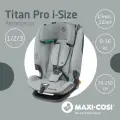 Автокресло 9-36 кг Maxi-Cosi Titan Pro i-Size (76 см -150 см) AUTHENTIC GREY серый