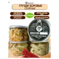 Грибы лесные Грузди боровые, соленые по-тайски  Дом грибов 4 шт. по 500 мл
