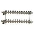 1404562 Коллектор Oventrop Multidis SF 1 на 12 контуров с регулирующими вставками (1404562)