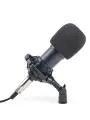 Микрофон конденсаторный Music Life черный: кабель, ветрозащита, стойка