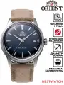 Наручные часы ORIENT, синий/коричневый