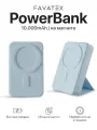 Магнитный повербанк 10000 Wireless Power Bank с быстрой беспроводной зарядкой для Айфона / iPhone 12, 13, 14, 15