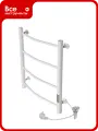 Электрический полотенцесушитель Тера Ребро 400x600, диммер, белый ПСК-10-01д. б