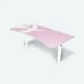 Стол для компьютера Arozzi Arena Gaming Desk - White-Pink
