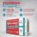 Звукоизоляция Rockwool Акустик Баттс 1000х600х100 (1 упак/ 5 листов/ 3м2)