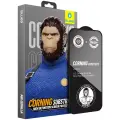Защитное стекло Blueo Corning Gorilla 2.5D USA Anti-Static для iPhone 14 Pro Max с чёрной рамкой