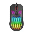 2 шт. Мышь Marvo G925, игровая, проводная, оптическая, RGB, 12000 dpi, USB, 1.8 м, чёрная