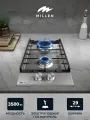 Варочная панель встраиваемая, газовая MILLEN MGH 301 IX, серый металлик