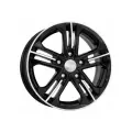 Автомобильные диски КиК Trinity 6x15 5x100 ET 38 Dia 57.1 алмаз черный
