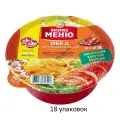 Бизнес Меню Лапша быстрого приготовления с куриным филе, 110 гр, 18 упаковок в коробке