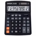 Калькулятор настольный Офисмаг 555-BK, 12-разрядный, двойное питание, черный (271729), 20шт.