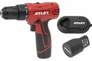 Дрель-шуруповёрт ATLET CDT212D, от аккумулятора, 2 скорости, 12В