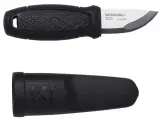 Нож Morakniv / Mora (Мора) Eldris, нержавеющая сталь, цвет черный, с ножнами