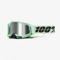 Мотоочки 100% Racecraft 2 Goggle Palomar / Mirror Silver Lens, для мотокросса и эндуро спорта