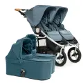 Коляска для двойни 2в1 Bumbleride Indie Twin, цвет Ocean / 2025 (Голубой)