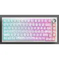 Клавиатура механическая беспроводная GK-998W, игровая, RGB подсветка, Hot-Swap, Type-C + 2.4G + Bluetooth, белая