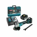 Аккумуляторная УШМ 125мм Makita DGA508RME (18V, 2 x 4.0Ah, Li-Ion)