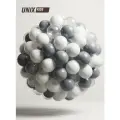 Шарики для сухого бассейна UNIX Kids Grey диаметр 70 мм, 150 шт, 4 цвета