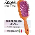 Janeke SUPERBRUSH Щетка для волос малая, 86SP234ARA, оранжевый/фуксия, 17,5x7x3 см