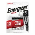 7638900438147 Energizer MAX LR03/AAA 4BL (4) шт. в блистере, элемент питания