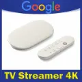 Караоке-система Google Streamer, 4K, светло-бежевая, Android ТВ