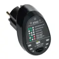 Тестер розеток IEK ARMA2L 5 ST02D черный (A2L5-ST14-02)