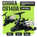 Комплект катушка для рыбалки Kобра Кобла Coblla Cobra CB140A 2 шт