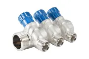 PROFACTOR Коллектор с регулировочными вентилями в/н 1 х 3 вых 1/2нар PF MV 269.3