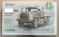 Конструктор из дерева. ЗИЛ-130 Бортовой 1:35. Baumi 11007