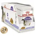 Royal Canin Корм влажный для стерилизованных кошек, Sterilised, кусочки в желе, 85 г, 24 шт