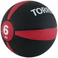 Медбол TORRES AL00226, 23.8 см, 6 кг черный/красный 23.8 см 6 кг
