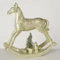 Декоративная фигурка с подсветкой Лошадка-качалка Ралли - Magnificent Xmas 21 см