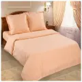 Пододеяльник DE LUXE Персиковый 1,5-сп. Поплин АртПостель Однотонный